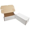 W.E. Roberts Postal Boxes 20x10x10cm (8"x4"x4") White Cardboard boxes for