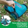 Brushless Weed Wacker Compatible with Makita 18V Battery,9-inch Electric Grass