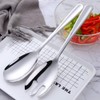 Do Buy ing Salad Spoon and Salad Fork Silver Salad