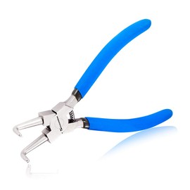 SPEEDWOX 7 Inches Internal Snap Ring Pliers 90 Degree Bent Jaw Retainer Ring Pliers Retaining Ring Pliers (Tip Diameter 0.07") C Clip Pliers Precision Circlip Pliers Ring Clip Removal Tool