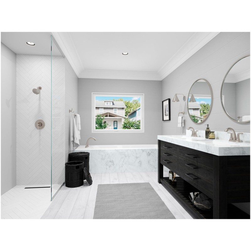 Pfister LG48-MCA0 McAllen 1.2 GPM Centerset Bathroom Faucet with TiteSeal