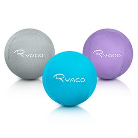 Ryaco Hand Therapy Exercise Stress Ball Bundle - Set of 3 - Stress Ball with Dynamic Resistance and Grip Reinforcement - Therapeutic Hand Recovery