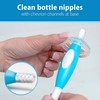 Dr. Brown's Reusable Sponge Baby Bottle Cleaning Brush Set with