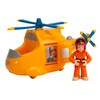 Fireman Sam Junior Wallaby 2 with Krystyna, Helicopter 17 cm,
