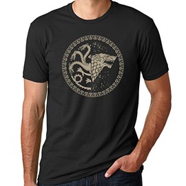 GOT Stark Targaryen Black Shirt (Medium)