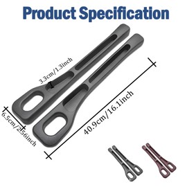 Beojonvy Car Seat Gap Filler Pack of 2 Universal Car Seat Gap Filler Car Seat Gap Stopper Cars Seat Gap Filler Storage Box for Car Seats Black