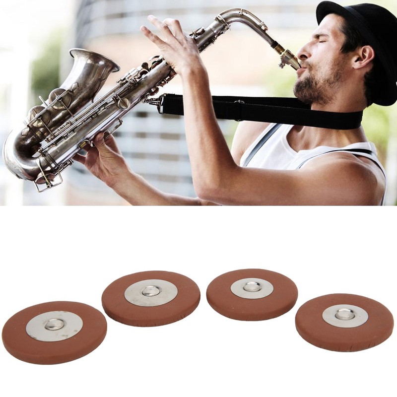 28pcs Multi Size Sax Leather Pads Replacement Set for Soprano