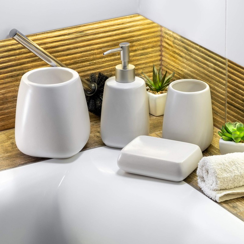 KADAX Soap Dish, 12 x 10 cm, Ceramic Soap Dish