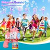 Babuloo Dolphins Bubble Gun for Kids, Portable Bubble Machine 10000+