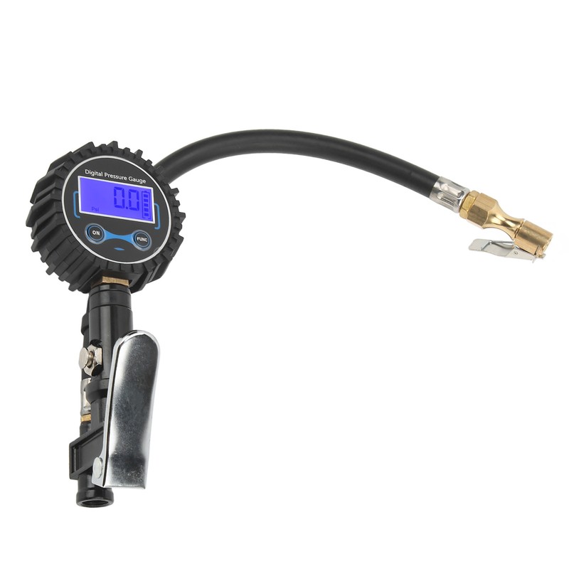 0‑200PSI Tire Inflator with Tire Pressure Gauge LCD Digital Display
