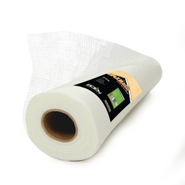 Boen Self-Adhesive EIFS Stucco Mesh Reinforcement Tape (38" x 150'), Fiberglass Drywall Joint Tape for Plaster, Stucco, and Wall Repair
