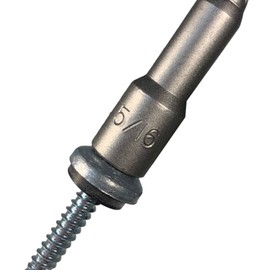 Long Life Metal Roofing Screws (250 count) Metal to Wood and Metal to Metal, Domed Cap Head EPDM Washer, Free Hex Bit with Order (#12 Metal to Metal, Forest Green, 250)