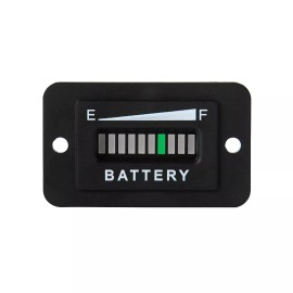 Runleader 48V Battery Indicator Meter Gauge Battery Charge For Lead Acid Battery Golf Cart