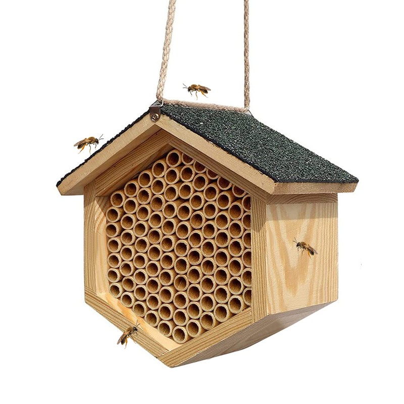 Benvo 100 Pieces Mason Bee Tubes 6 Inches Nesting Refill