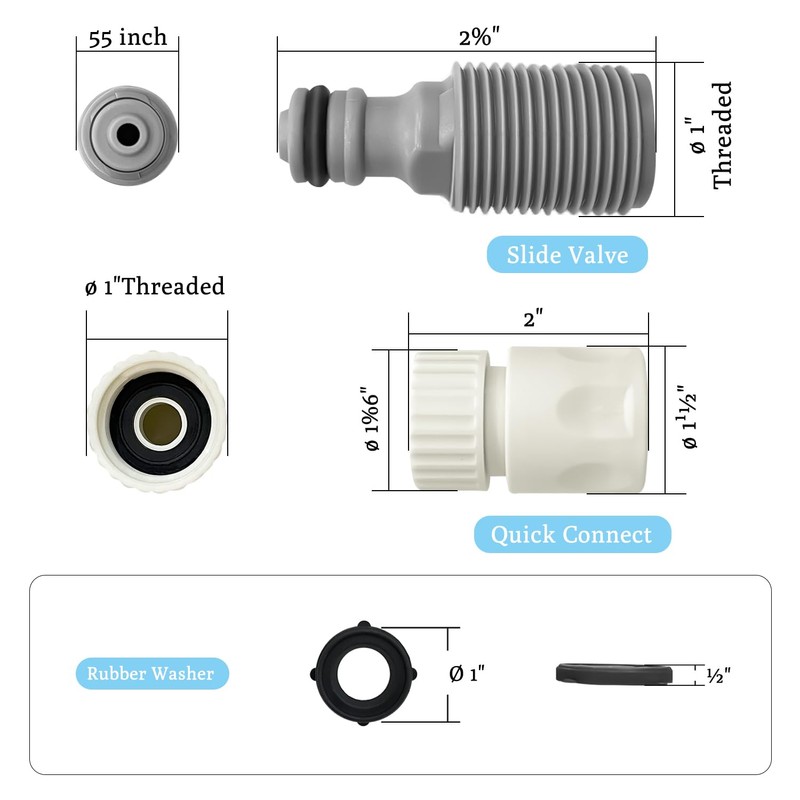 Outboard Motor Quick Connect Flush Kit，Compatible with Mercury, Mariner, Yamaha
