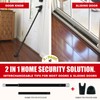SECURITYMAN 2-in-1 Door Security Bar & Sliding Patio Door Security