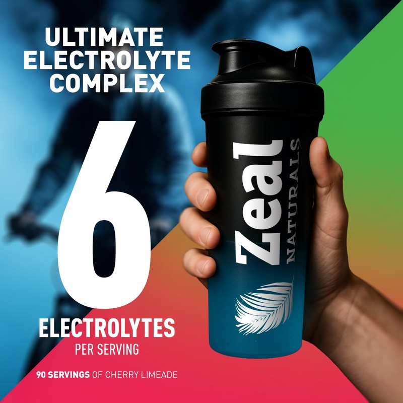 Zeal Electrolyte Powder - 90 Servings | Keto Electrolytes Powder