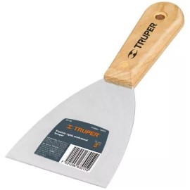 Truper Espátula Rígida, Mango De Madera, 1'' Truper 14440