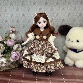 Tatuire 1/6 BJD - Muñeca inteligente Blythe articulada con ropa, regalos de cumpleaños para niños (3)