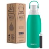 Brita Insulated Filtered Water Bottle with Straw, Reusable, Stainless Steel