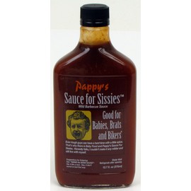 BOURBON Q Bbq Sauce Pappys Sauce For Sissies, 12.7 FZ