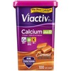 Viactiv Calcium +D Supplement Soft Chews, Caramel, 100-Count