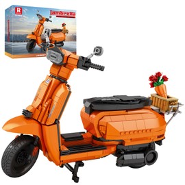 Reobrix V200 Motorcycle Building Set for Adults, Motorbike Building Toys for Kids, Collectible Motorcycle Model Kit 11036 with Stand, Cool Decor Ideal Gifts for Boys Girls Aged 14+ (1,169 PCS)