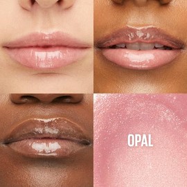 Maybelline New York Lifter Gloss Lip Gloss Makeup With Hyaluronic Acid, Hydrating, High Shine, Hydrated Lips, Fuller-looking Lips, Opal, 0.18 Fl Oz