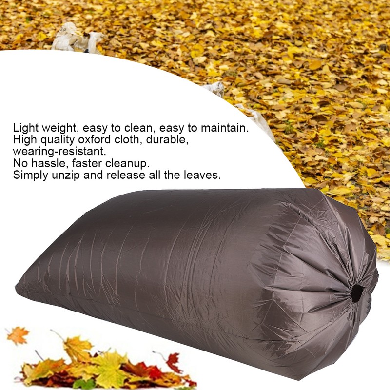 Outdoor Large Capacity Lawn Tractor Leaf Bag Garden Garbage Bag