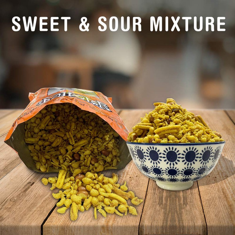 Mukharochak (Kolkata) Sweet and Sour Chanachur Bengali Snack Mix -
