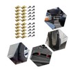 BADAOZONGCF 40 Pcs Screw and Nut Clip Kit Fixed Auto