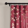 Lush Decor - Panel de cortina con diseño de flores,