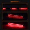 ADIIL Red Rear Bumper LED Bar Reflector Tail Brake Signal