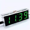 Digital Alarm Clock,LED 4 Digital Clock Timekeeping Electronic DIY Kit