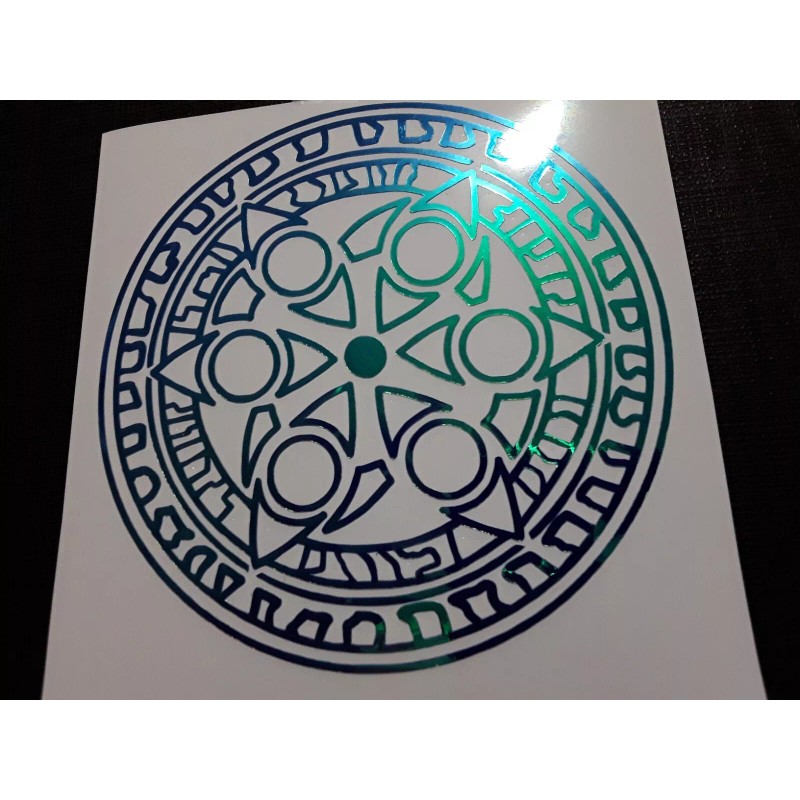 Frieren Magic Circle Holo Beyond Journey's End Sticker Vinyl Decal
