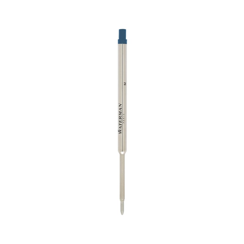 Waterman S0944490 Ballpoint Pen Refill, Medium - Blue Ink