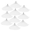 NOLITOY 30pcs Transparent PVC Suction Cups Screw for Secure Holding