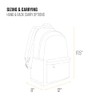 Carhartt 21L Classic Laptop Backpack, Water-Resistant Pack W/ 15" Laptop