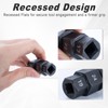 EKUWU Motorcycle Front Wheel Hex Axle Tool, Spindle Socket Adapter