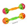 Buwei 2 Pcs Bird Parrot Toy Rattle Birds Fun Exercise