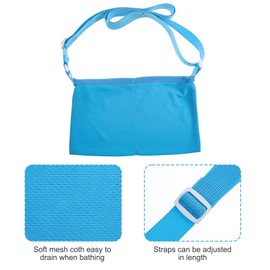 Tummy Tuck Drain Holder, 2 Pcs Adjustable Drain Holders for After Breast Surgery, Mastectomy, Tummy Tuck, Breast Reduction, Augmentation, Soft and Secure Support for Recovery (Black)