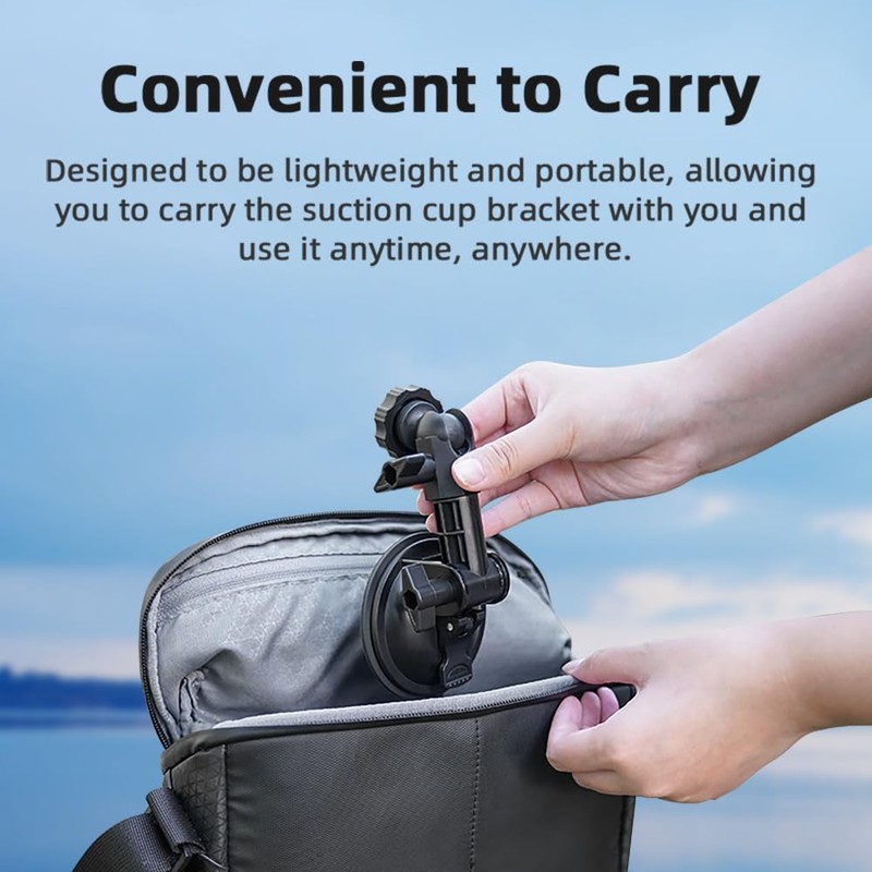 Suction Cup Mount for Pocket 3, Holder Kit with Expansion