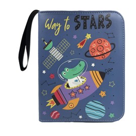 Card Holder for Yoto Cards 120 Cards Capacity Card Case Organizer Boys Girls Card Binder for Yoto Player and Yoto Mini Cards Storage, Blue