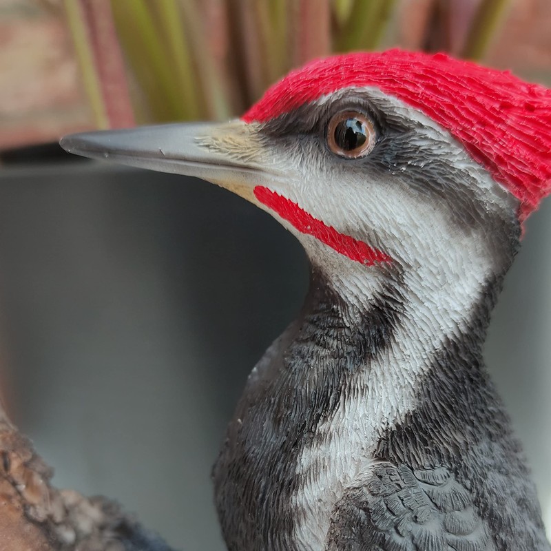 Vivid Arts Garden Friends, Home/Garden Decor. (Hanging Spotted Woodpecker)