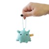Punyumen Mendaco Plush Toy Mascot with Keychain 6cm Small Cute