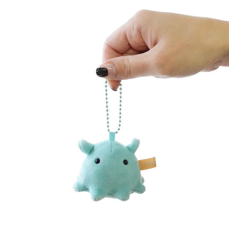 Punyumen Mendaco Plush Toy Mascot with Keychain 6cm Small Cute