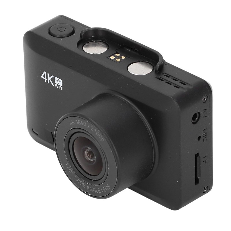 Car Dash Camera 4K 1080P 2.45in IPS Screen 170 Wide