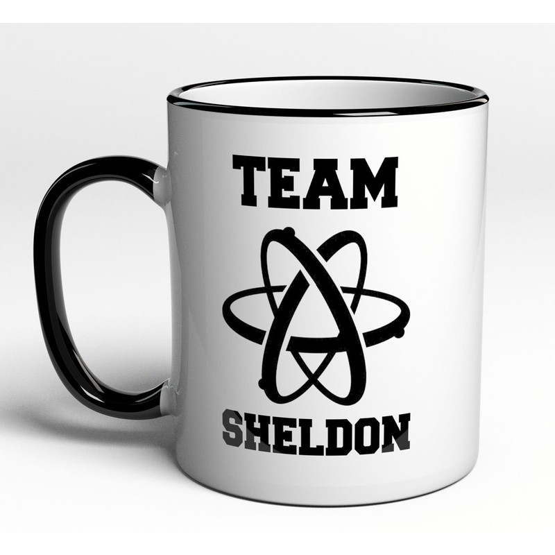 Cup Team Sheldon-Big Bang Theory FAN gift