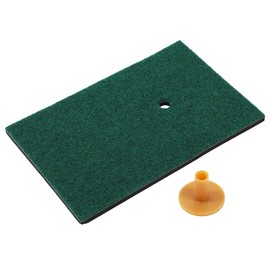 Keenso Alfombrilla de Portátil, 30x20cm / 1.8 X7.9in Mini Alfombrilla de , Alfombra de Práctica de Swing de Alfombrilla de para Interiores Alfombrilla de Césped Artificial