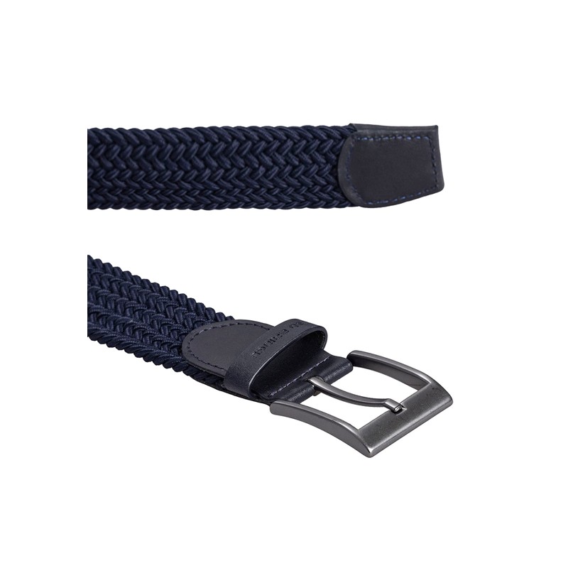 Redbridge Braided Belt Elastic Flexible Adjustable Unisex Stretch Belt, blue